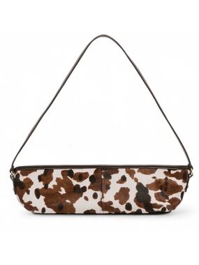 Cow Print Genuine Calf Hair Leather Savaii Bag NWT